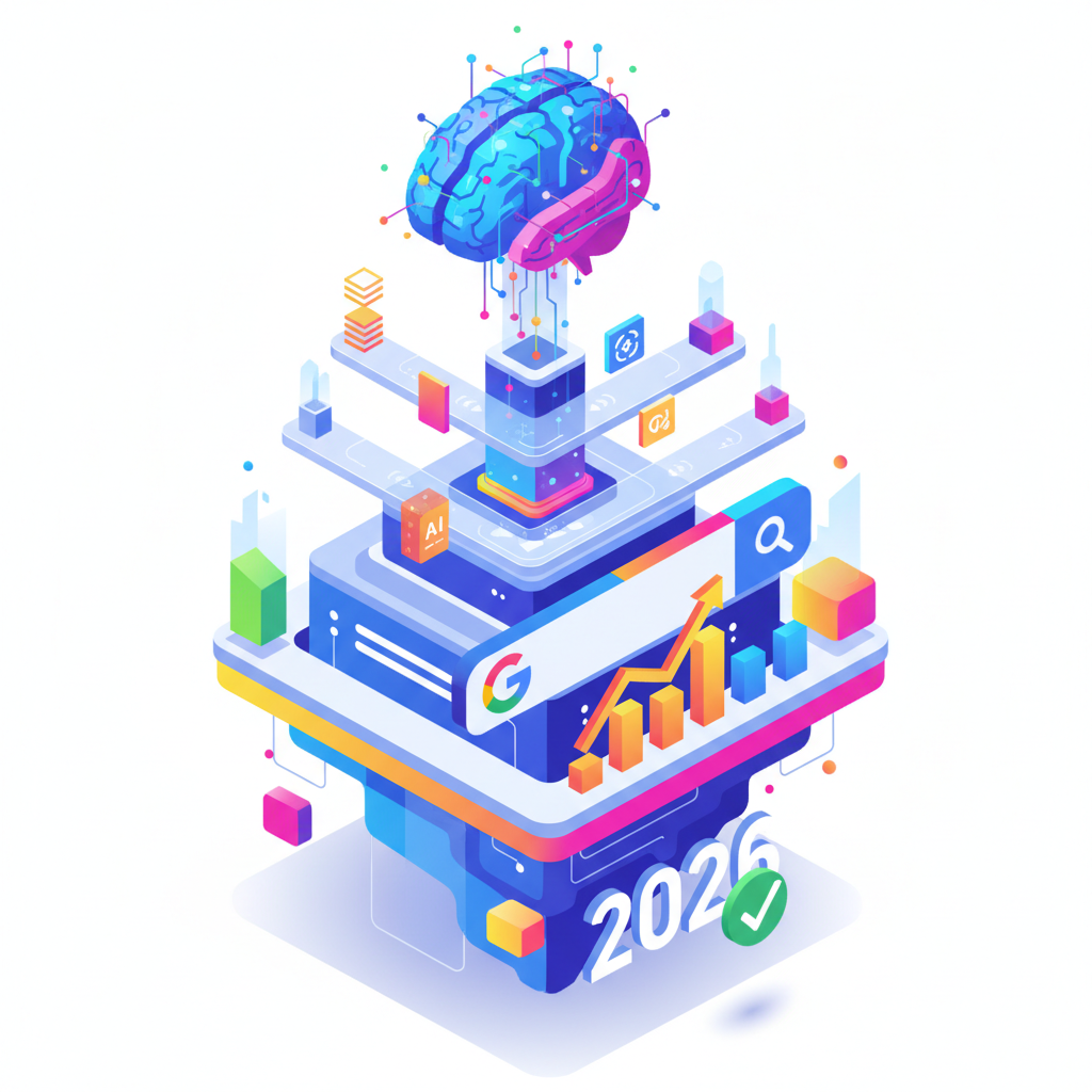 can AI content rank on Google in 2026 — featured illustration and overview